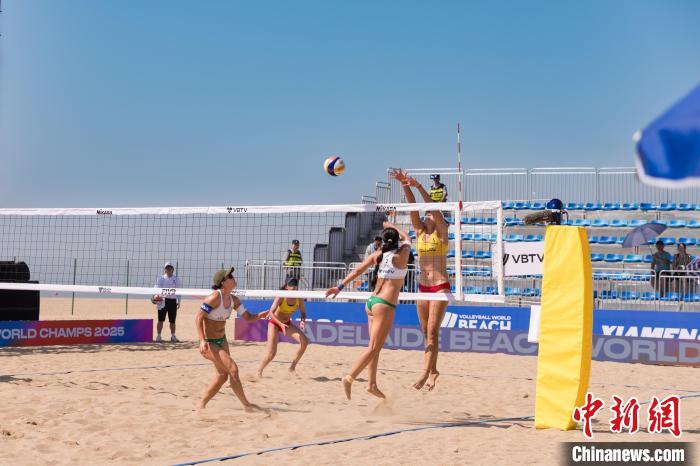 2025国际排联沙滩排球巡回赛厦门思明挑战赛正式